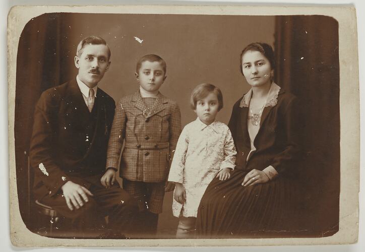 Family Portrait, Nagyvárad, Hungary, 1910