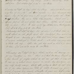 Diary - David Yuile, Scotland to Victoria, via New Zealand, SS 'City of Dunedin' & SS 'Albion', 1872