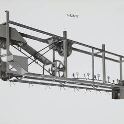 Photograph - Schumacher Mill Furnishing Works, Conveyor, Port Melbourne, Victoria, circa 1940s