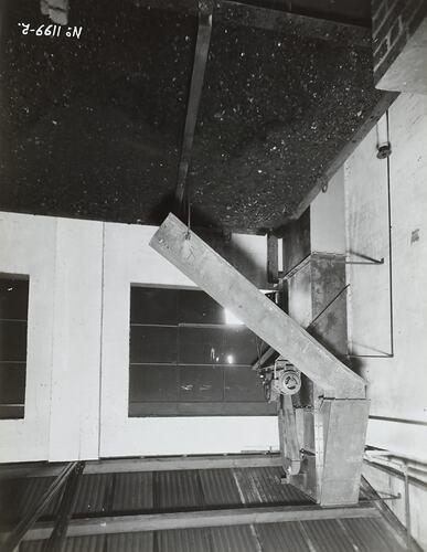 Photograph - Schumacher Mill Furnishing Works, Coal Storage Bunker, Port Melbourne, Victoria, 1941