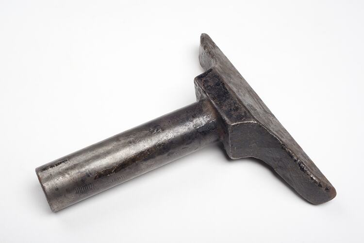 Tool Rest - Metal, T-shaped, circa 1870s-1950s