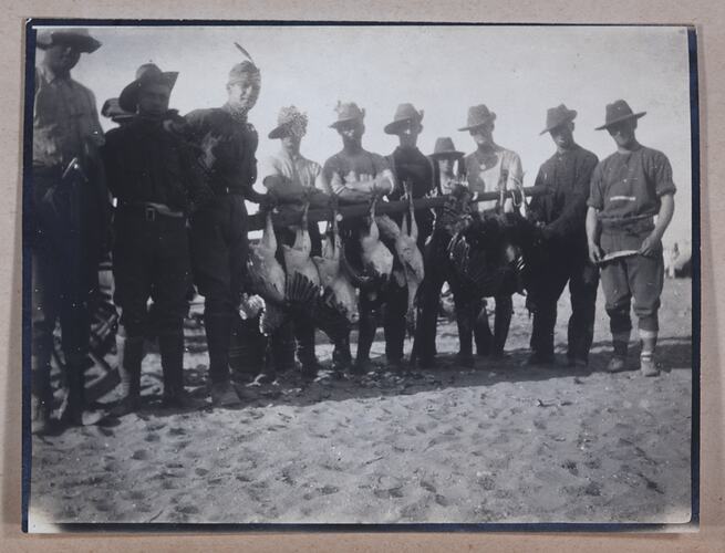 Christmas Dinner, Egypt, Captain Edward Albert McKenna, World War I, 1914-1915