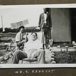 Photograph - Three Soldiers, Rehovot, Israel, World War II, 1939-1943