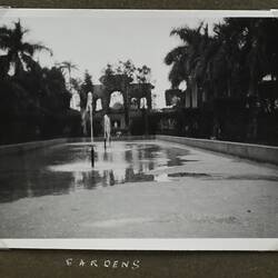 Photograph - 'Gardens', Egypt, World War II, 1939-1943