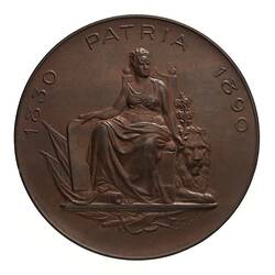Medal - 60th Anniversary of Belgium, Belgium, 1890