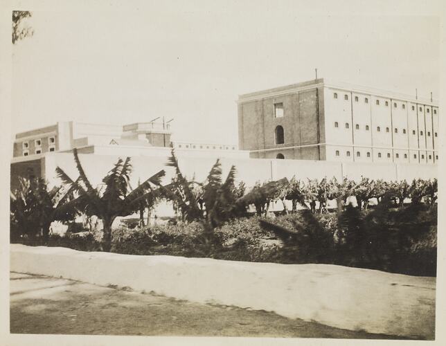 Civil Gaol at Barage', Egypt, Captain Edward Albert McKenna, World War I, 1914-1915