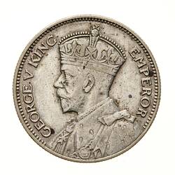 Coin - 1 Shilling, Fiji, 1934