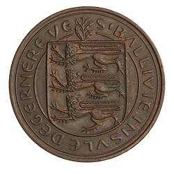 Coin - 8 Doubles, Guernsey, Channel Islands, 1956