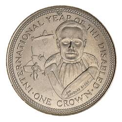 Coin - 1 Crown, Isle of Man, 1981