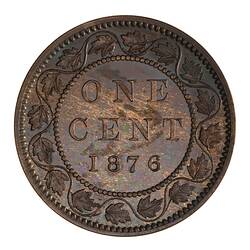 Proof Coin - 1 Cent, Canada, 1876