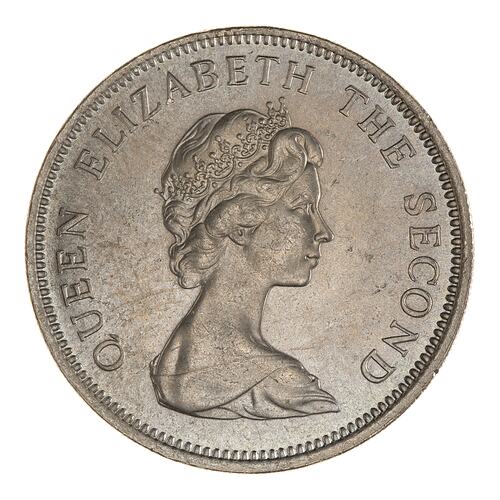 Coin - 10 Pence, Jersey, Channel Islands, 1968