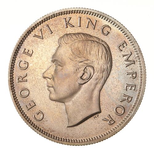 Proof Coin - 1/2 Crown, New Zealand, 1937