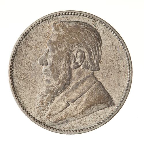 Coin - 1 Shilling, South Africa, 1897