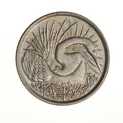 Coin - 5 Cents, Singapore, 1967
