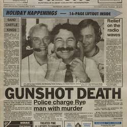 Newspaper - Southern Peninsula Gazette, Melbourne Coastal Radio Station, 2 January 1991