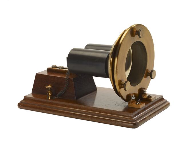 Transmitter - Experimental Telephone, Alexander Graham Bell, 1876