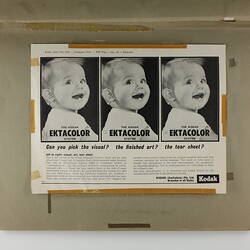 HT 32991, Scrapbook - Kodak Australasia Pty Ltd, Advertising Clippings, 'PROFESSIONAL', Coburg, 1963-74. (MANUFACTURING & INDUSTRY)
