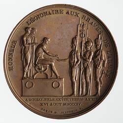 Medal - The Camp at Boulogne, Napoleon Bonaparte (Emperor Napoleon I), France, 1804