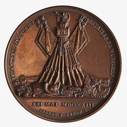Medal - Battle of Wurtchen, Napoleon Bonaparte (Emperor Napoleon I), France, 1813