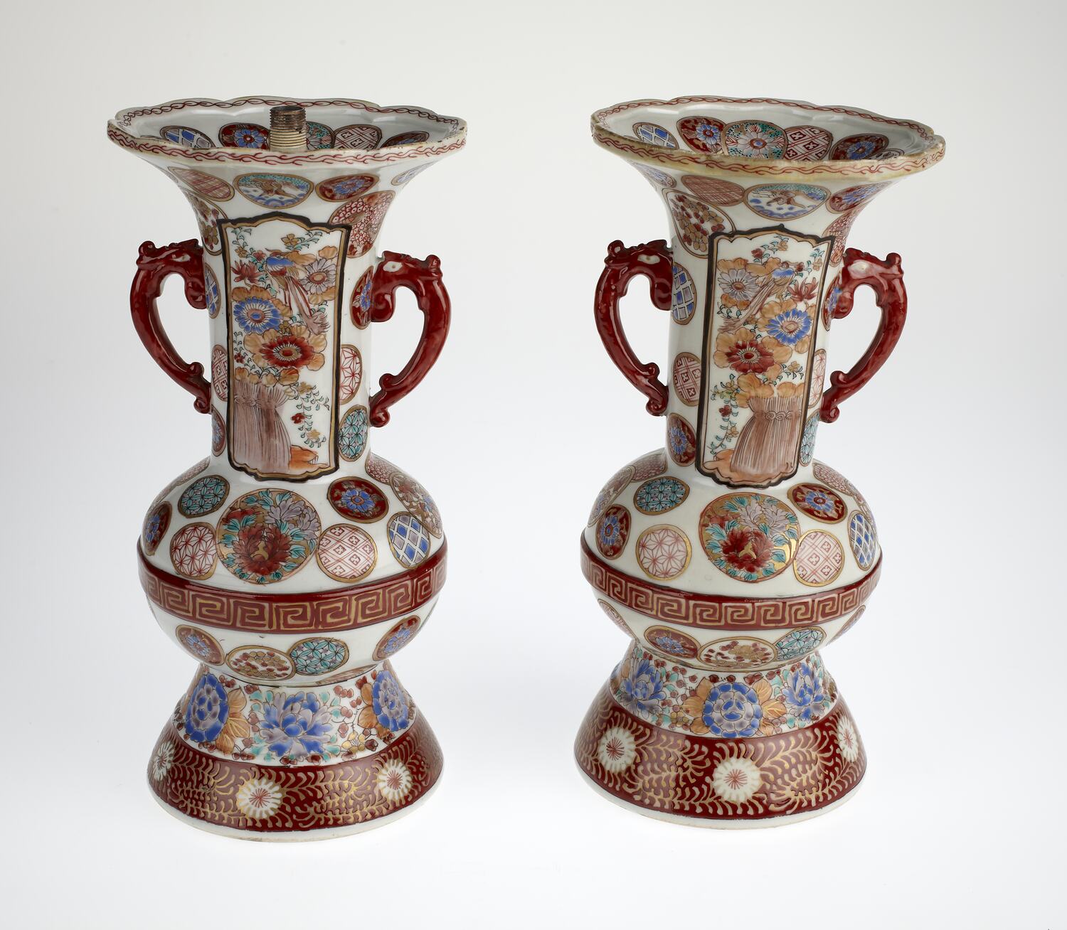 Vase - Imari Ware, Hichozan Shinpo, Arita, Japan, Late Edo - Early