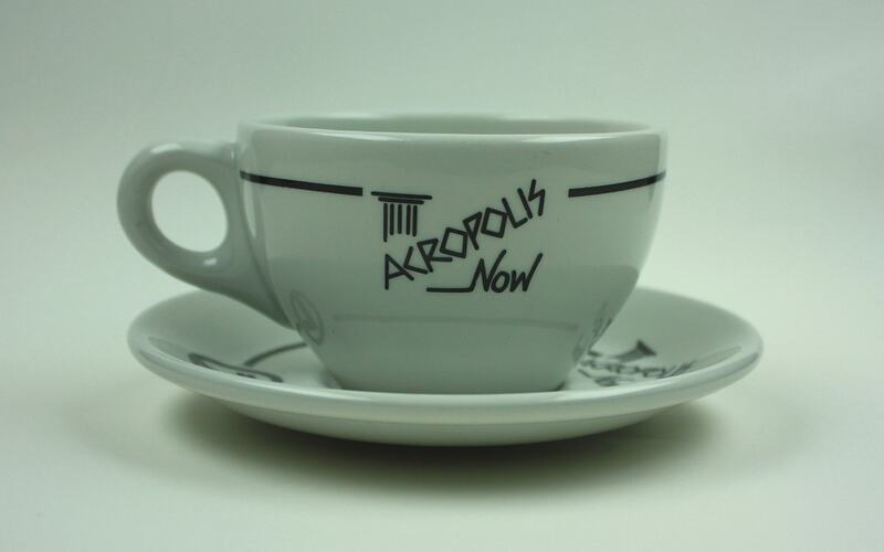 Tea Cup, Saucer & Plate - 'Acropolis Now', Crawfords Australia, 1989-92