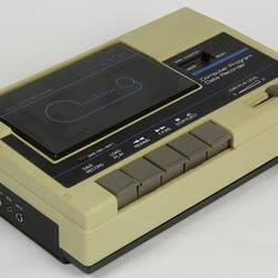 Cassette Player - Micron, Computer Automation Inc., Computer System,  Model LF82 VLS1, 1971