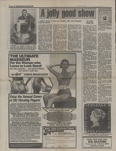 Newspaper Cutting - The Sun, 22 Sep 1984
