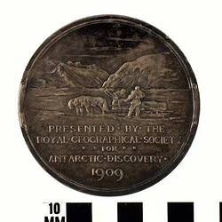 Great Britain, Antarctic Exploration Medal, Obverse