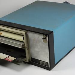 Dual 8-inch Floppy Disk Drive Unit - Intel, Intellec 8-84A, Computer System, circa 1978