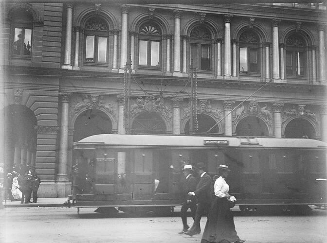 Circular Quay Tram, Sydney, circa 1890