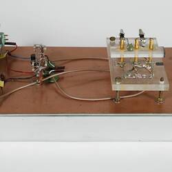 Test Jig - Radio Frequency Link, Bionic Ear Research, circa 1976