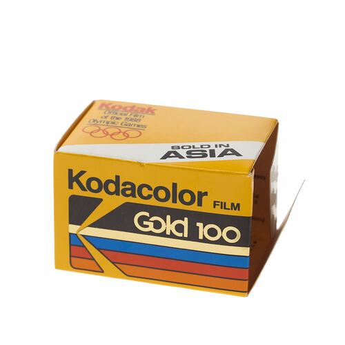 Box - Kodak Australasia Pty Ltd, Kodacolor Gold 100, 135 film cartridge, 36 exposures, circa 1989