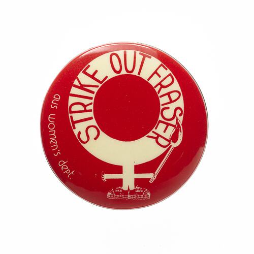 Badge - Strike Out Fraser