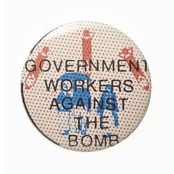 Badge - Government Workers Against the Bomb