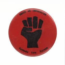 Badge - Smash U$ Imperialism, circa 1969-1970