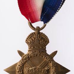 Medal - 1914-1915 Star, Great Britain, Private Alfred Sanderson Skilbeck, 1918 - Obverse