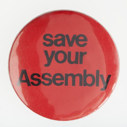 Badge - Save Your Assembly