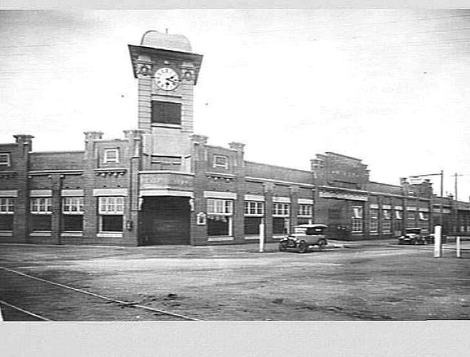 FACTORY FRONT: NOV 1927