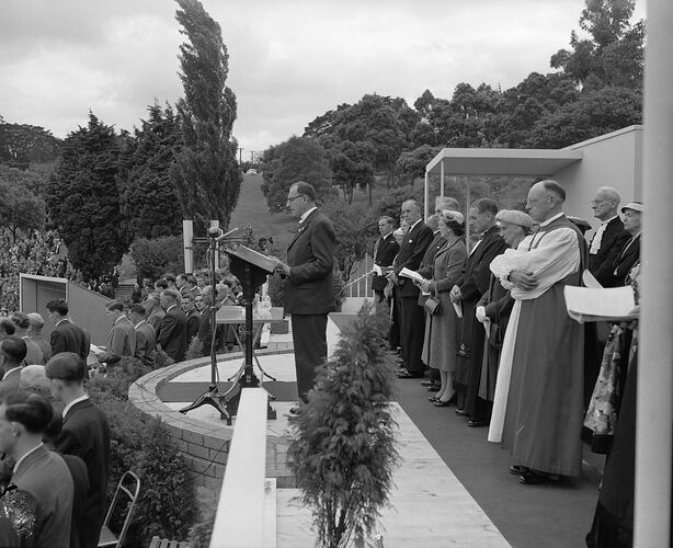 Official Ceremony, Olympic Park, Melbourne, Victoria, 1956