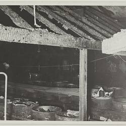 Photograph - Kodak Australasia Pty Ltd, Silver Nitrate Building Fire, Nitric Acid Vats, Abbotsford, Victoria, 14 Jul 1952