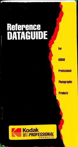 Cover page with black and yellow background and text.