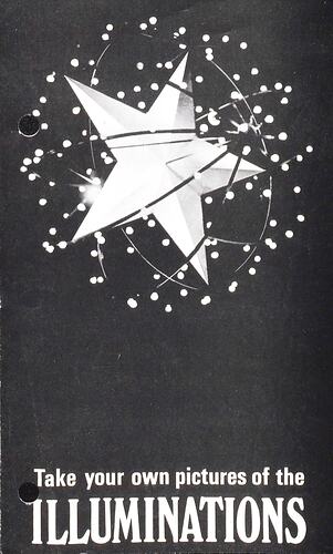 Cover page with large white star on a black background.