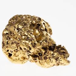'Goldasaurus', Gold Nugget Replica
