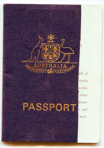 Passport - Australian, Marther Mavis Sylvia Motherwell, 1990-2000