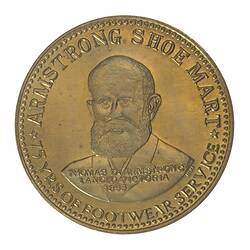 Medal - Armstrong Shoe Mart, Frankston, Victoria, Australia, 1986