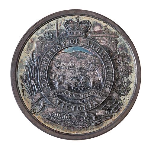 Medal - Royal Agricultural Society of Victoria, Champion Prize of Australia, 1914