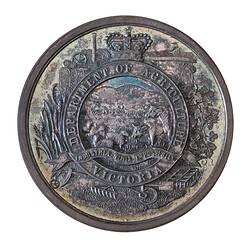 Medal - Royal Agricultural Society of Victoria, Champion Prize of Australia, 1914
