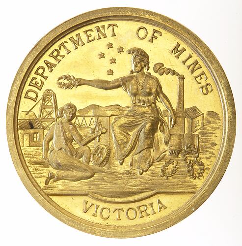 Medal - Exhibition of Mining Machinery, c.1909 - 59 AD