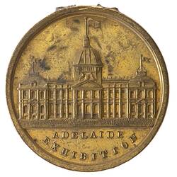 Medal - Adelaide Exhibition 1887 Commemorative, 1881 AD