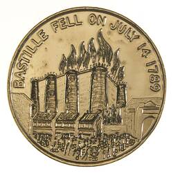 Medal - Bicentenary of the Fall of the Bastille, 1989 AD